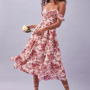 Reformation Violet Dress